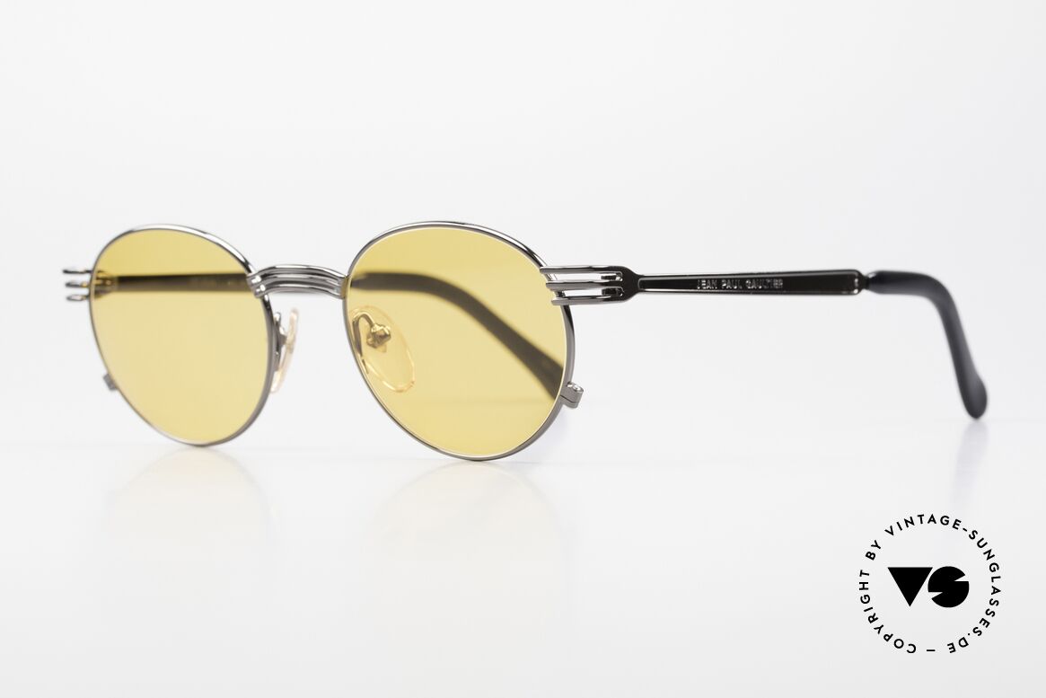 Jean Paul Gaultier 55-3174 90's Designer Vintage Glasses, tangible top-notch craftsmanship; frame made in Japan, Made for Men and Women