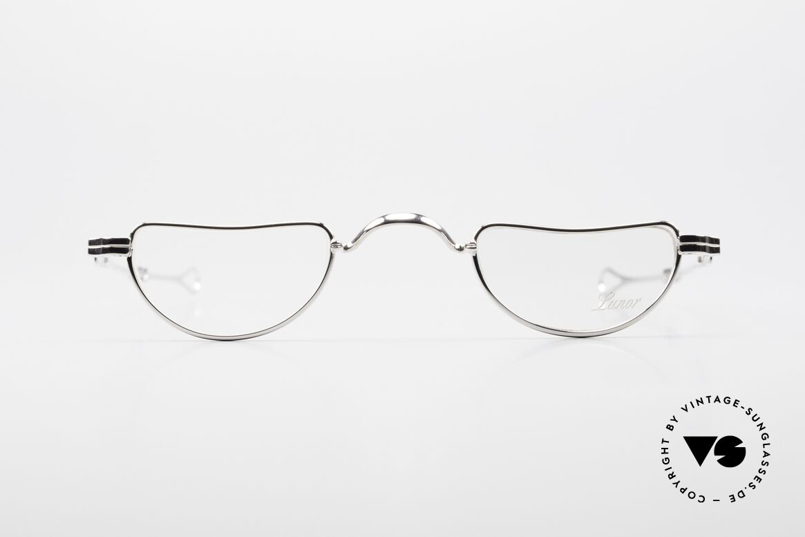 Lunor I 07 Telescopic Extendable Frame Sliding Temples, traditional German brand; quality handmade in Germany, Made for Men and Women