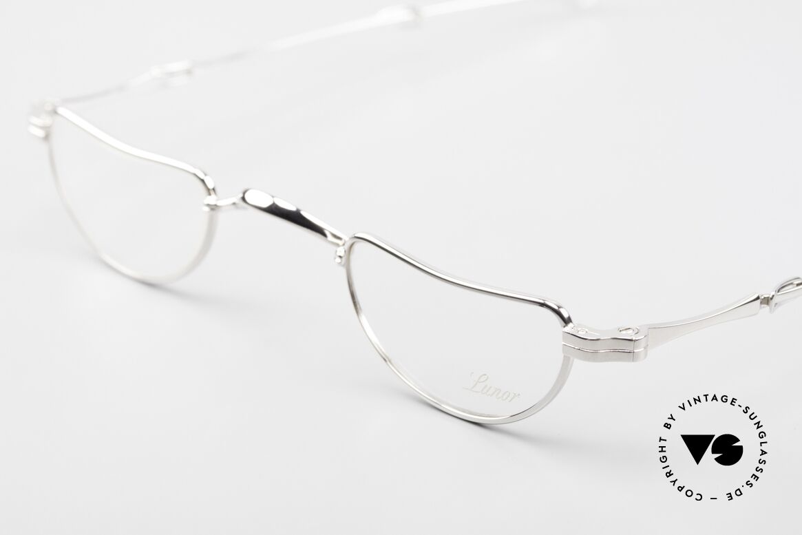 Lunor I 07 Telescopic Extendable Frame Sliding Temples, as well as for the brilliant telescopic / extendable arms, Made for Men and Women