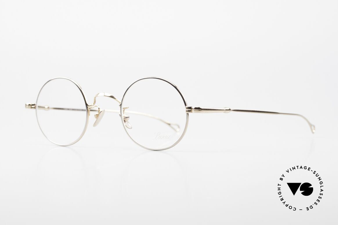 Lunor V 110 Lunor Glasses Round Bicolor, without ostentatious logos (but in a timeless elegance), Made for Men and Women