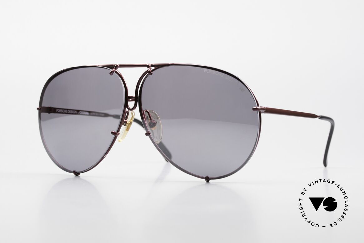 Porsche 5623 One Of A Kind 1980's Rarity, unworn model: ruby colored metallic (collector's item), Made for Men and Women