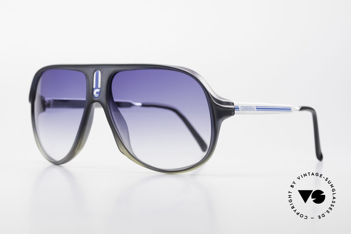 Carrera 5547 80's Men's Shades No Retro, men's shades (142mm frame width); new blue lenses, Made for Men