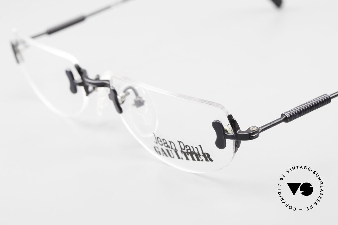 Jean Paul Gaultier 55-0174 Rimless 90's Designer Glasses, NO retro fashion, but a genuine old original from '95, Made for Men and Women