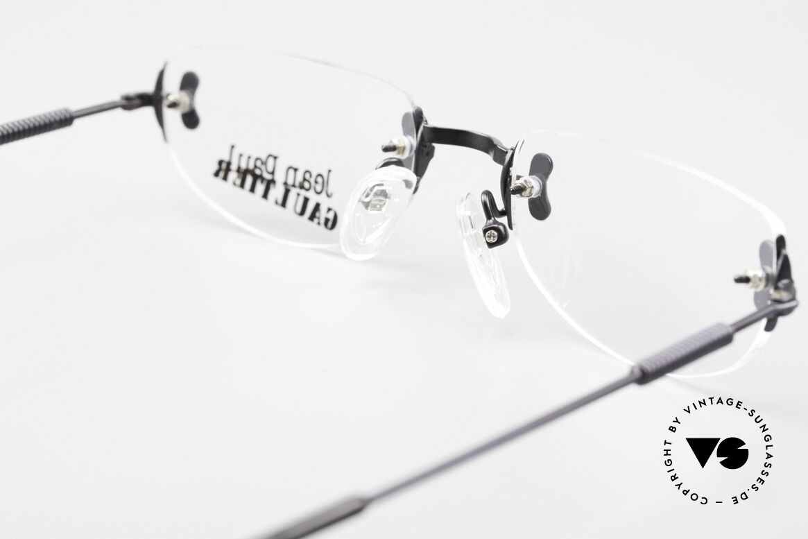 Jean Paul Gaultier 55-0174 Rimless 90's Designer Glasses, Size: medium, Made for Men and Women