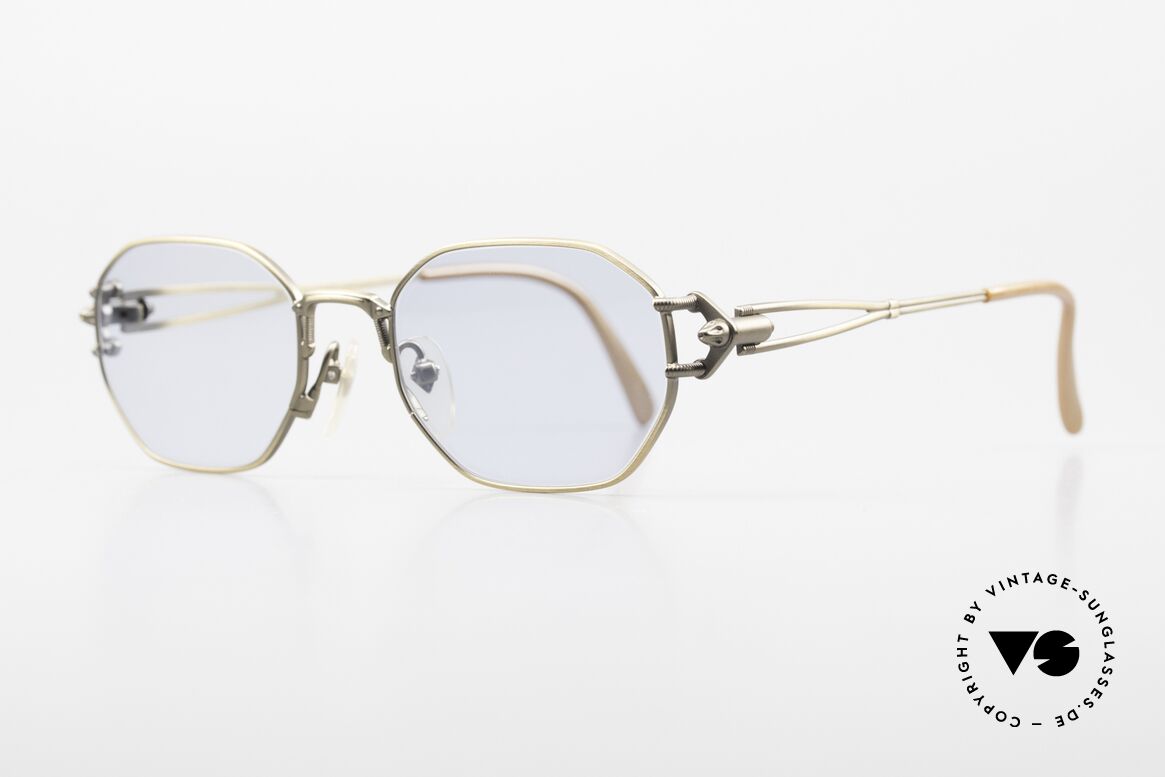 Jean Paul Gaultier 55-6106 Old 90's Designer Sunglasses, 'mechanical design' = distinctive GAULTIER collection, Made for Men and Women