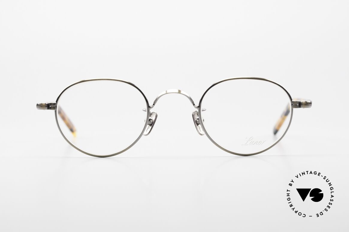 Lunor VA 107 Panto Style Antique Gold AG, LUNOR: honest craftsmanship with attention to details, Made for Men and Women