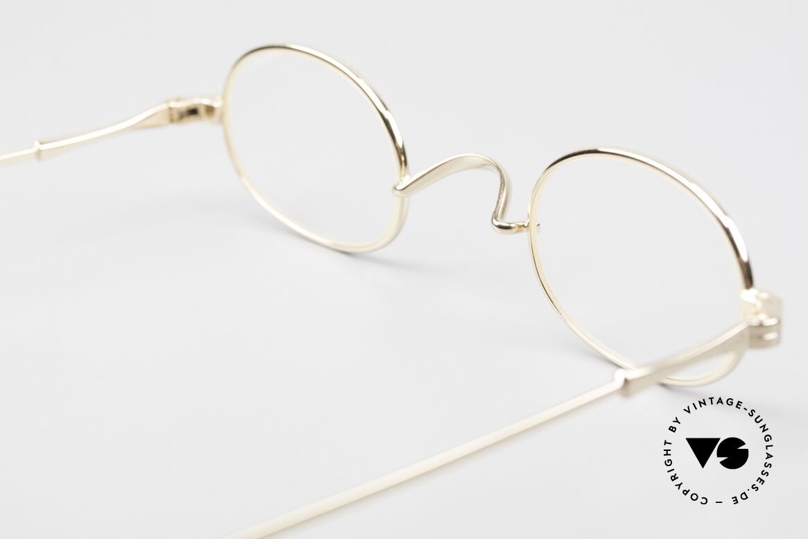 Lunor II 08 Small Oval 90's Frame Gold, Size: small, Made for Men and Women