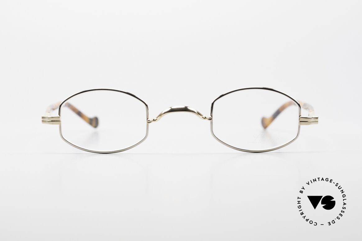 Lunor II A 02 Limited Edition BC Tortoise, very small Lunor glasses in a limited special edition, Made for Men and Women