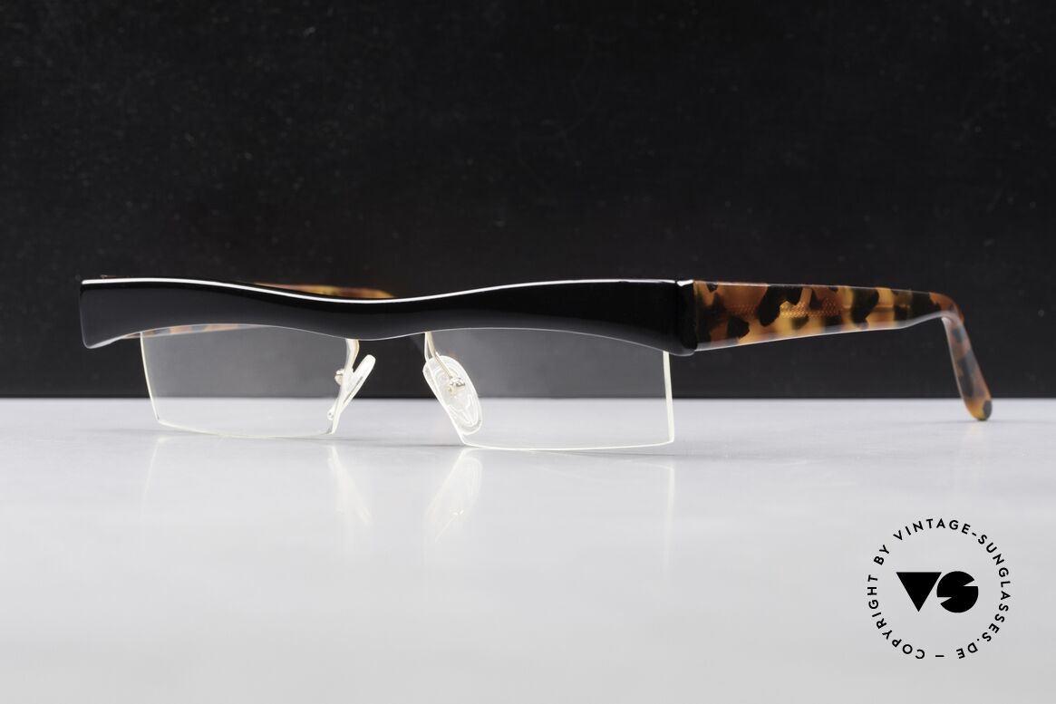 Design Maske Berlin Hamma Artful Vintage Eyeglasses 90s, art and functionality at close quarters; true rarity!, Made for Men