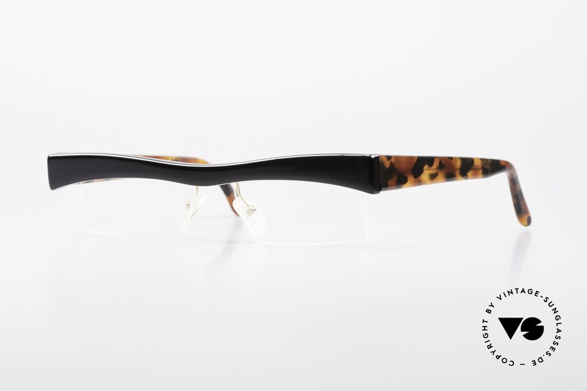 Design Maske Berlin Hamma Artful Vintage Eyeglasses 90s, 25 years old & unworn, a highlight for Maske lovers, Made for Men