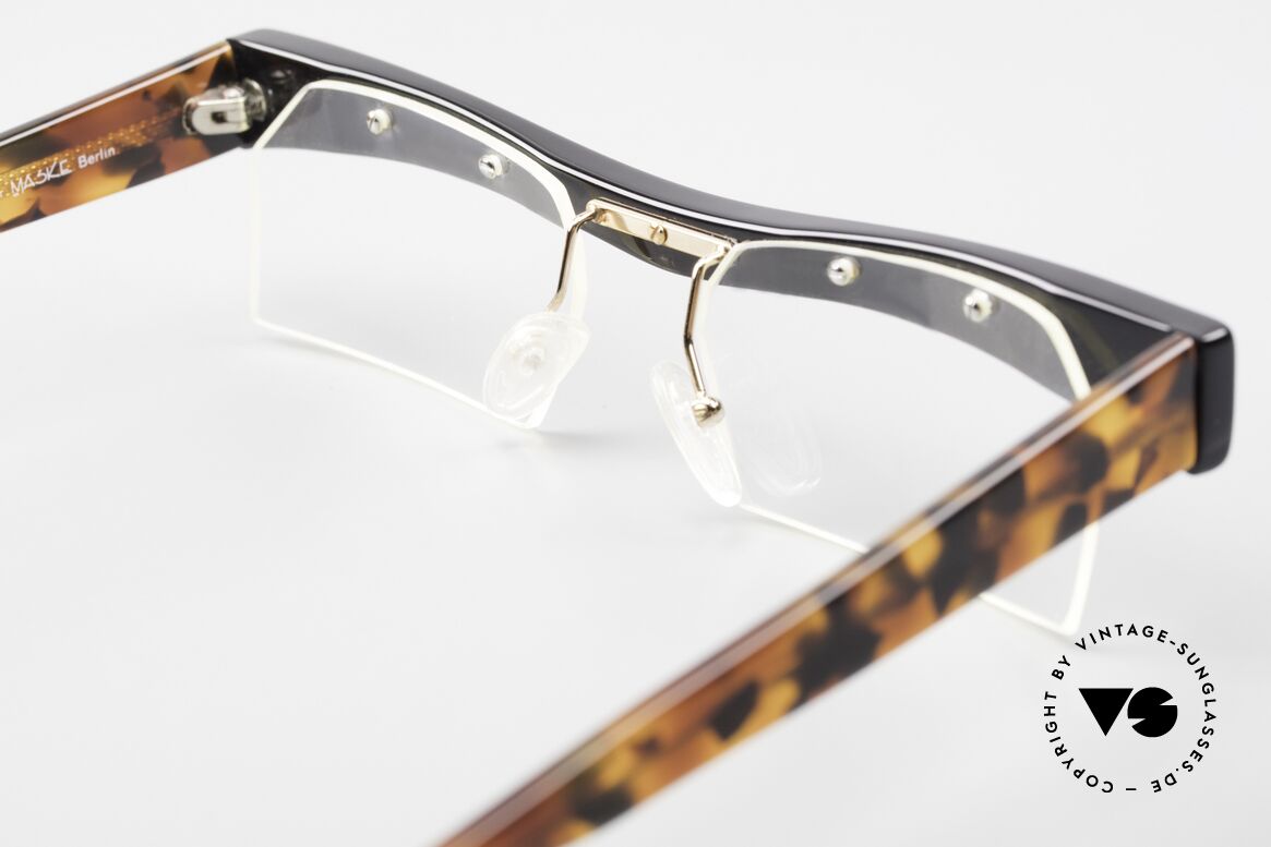 Design Maske Berlin Hamma Artful Vintage Eyeglasses 90s, Size: large, Made for Men