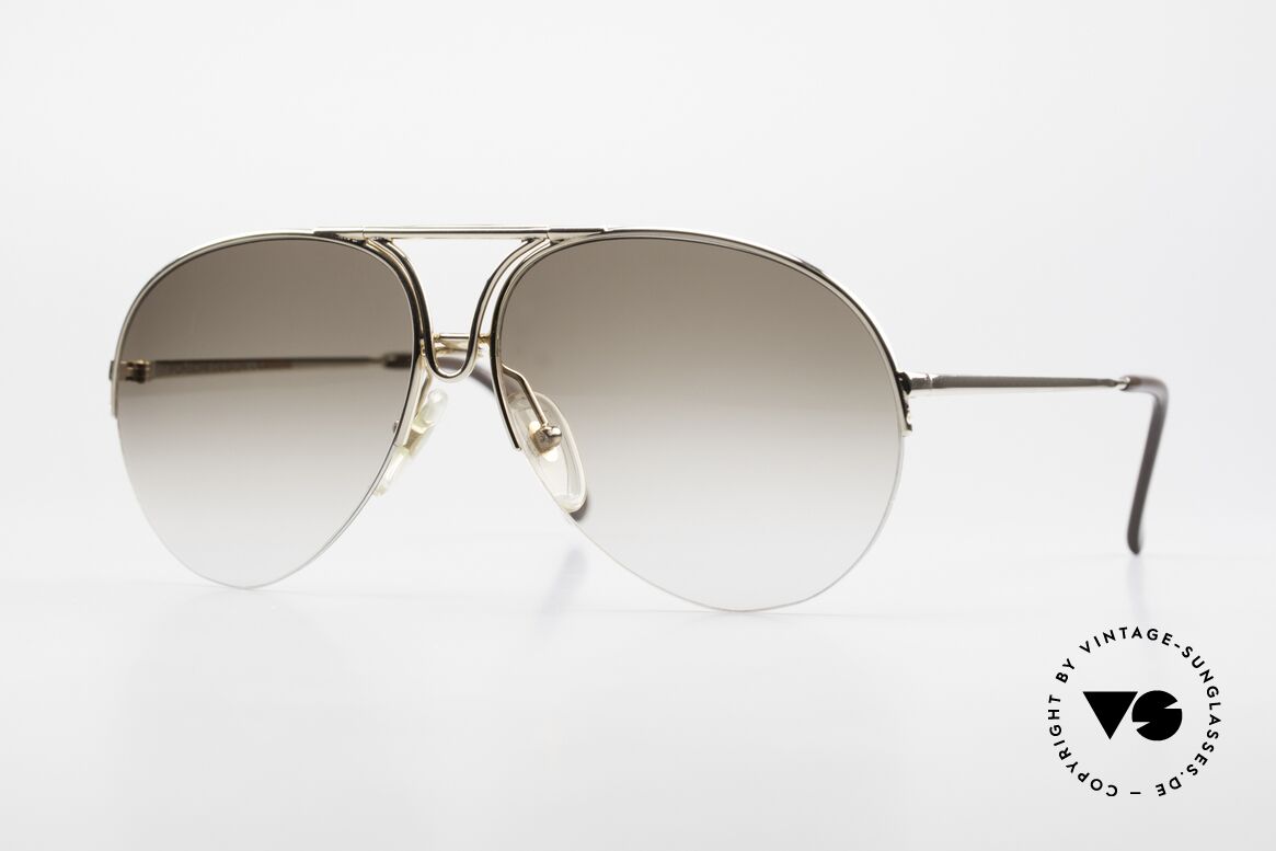 Porsche 5627 Nylor Aviator Sunglasses, noble ladies & gents 90's designer sunglasses, Made for Men and Women