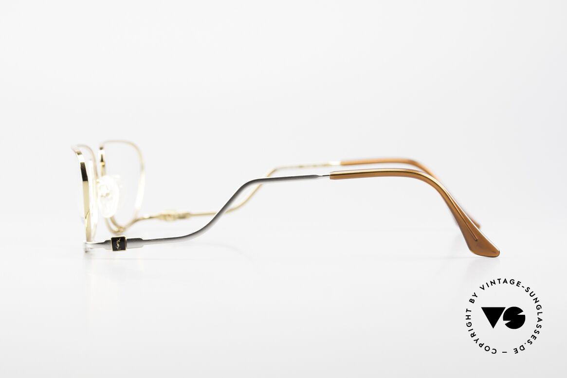 Yves Saint Laurent 4012 Y116 Extraordinary Eyeglasses, color code is Y116 = GOLD-PLATED / titanium, Made for Women