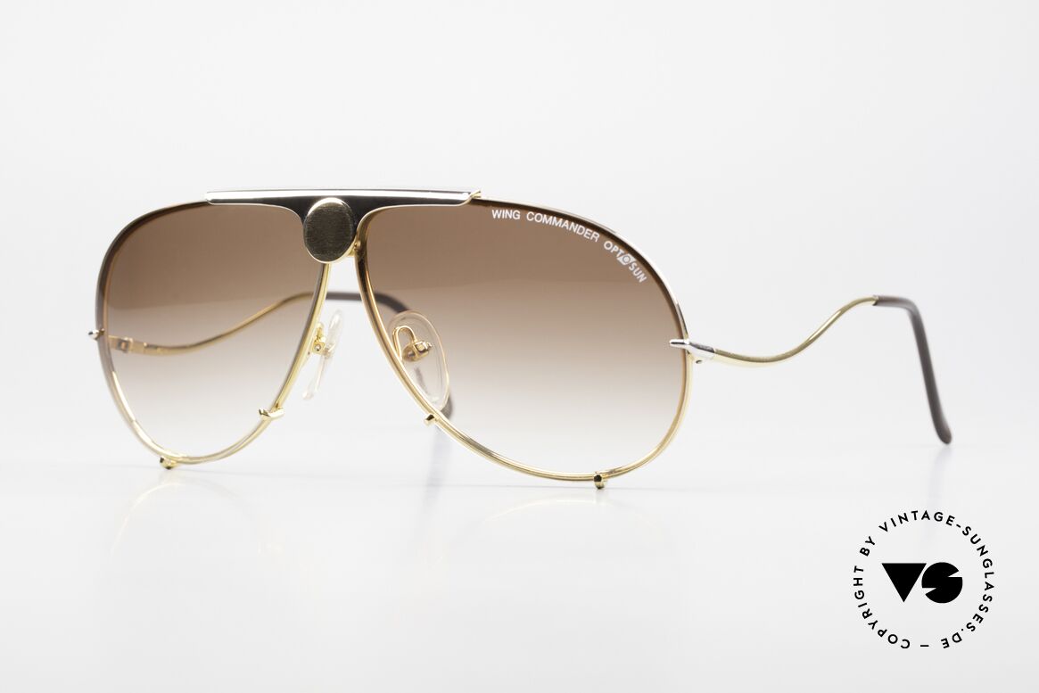 Colani 10-401 Optos Design Wing Commander, extravagant 80's designer shades by Luigi Colani, Made for Men