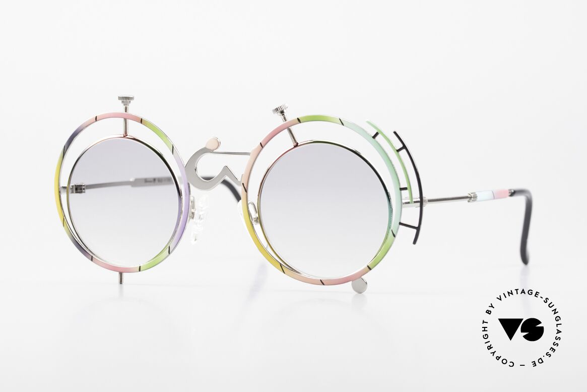 Casanova SC3 Standstill Of Time Simbolismo, vintage 'art glasses' by Casanova from the mid. 1980's, Made for Men and Women