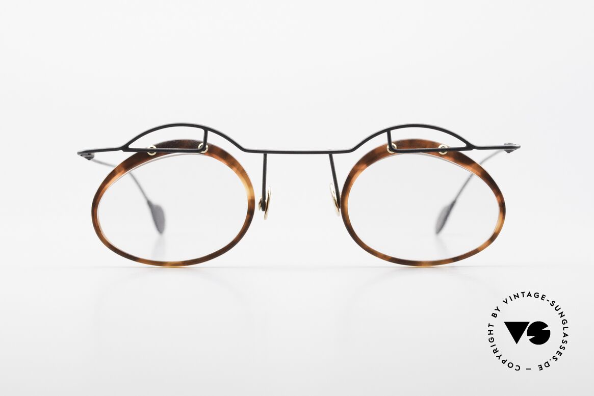 Paul Chiol 06 Artful Designer Eyeglasses 90's, vintage 90's Paul CHIOL designer eyeglass-frame, Made for Men and Women