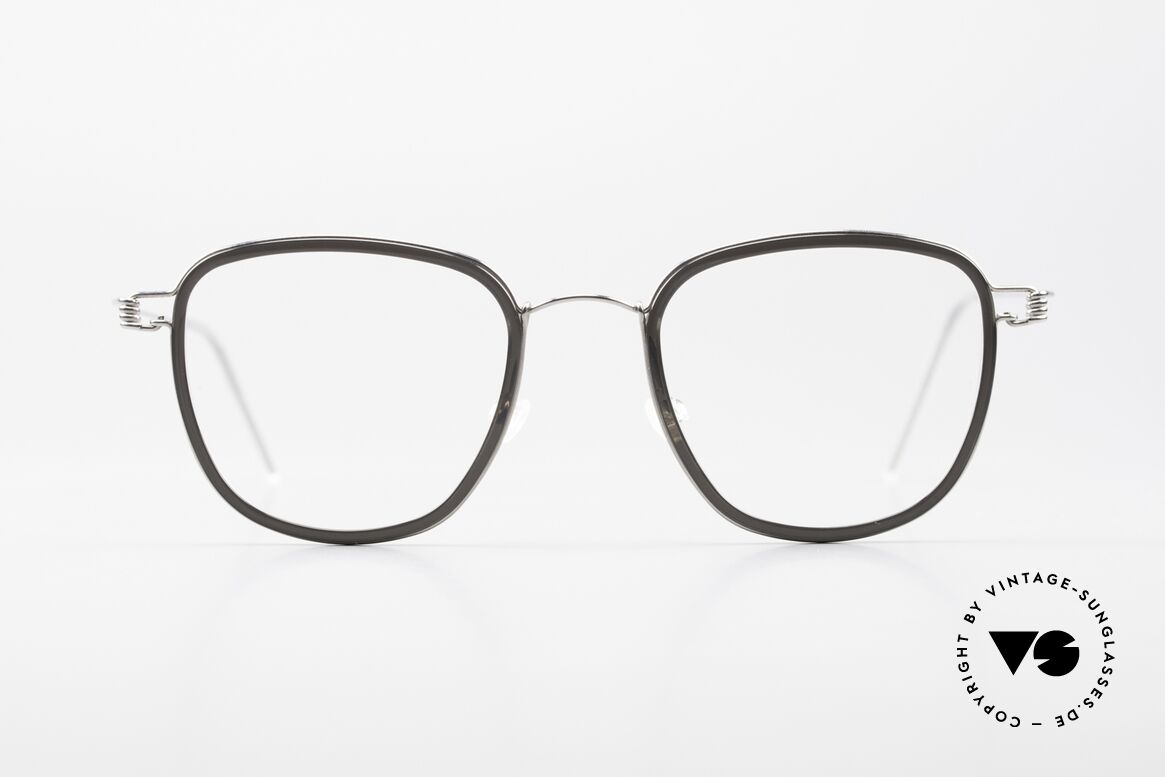 Lindberg Simon Air Titan Rim Titan Frame Acetate Inner Rim, model SIMON in size 47-20, temple length 145, col. P10, Made for Men