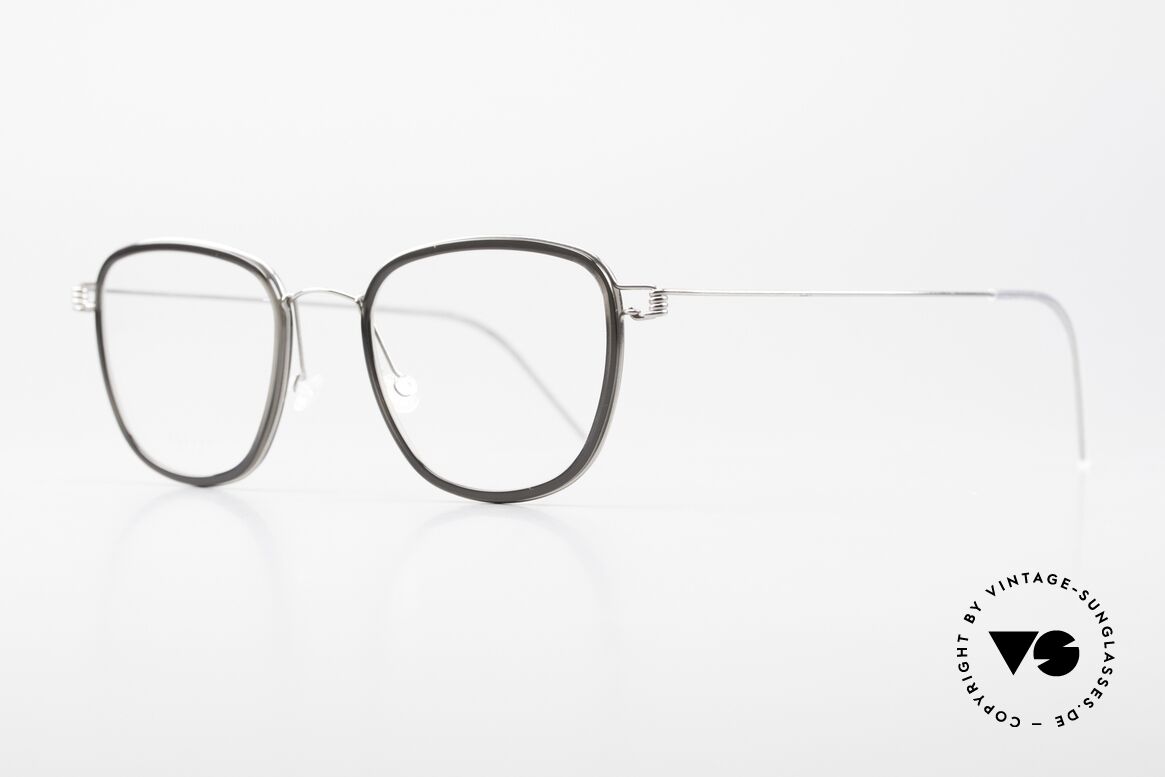 Lindberg Simon Air Titan Rim Titan Frame Acetate Inner Rim, striking refined Air Titan frame with Acetate inner rim, Made for Men
