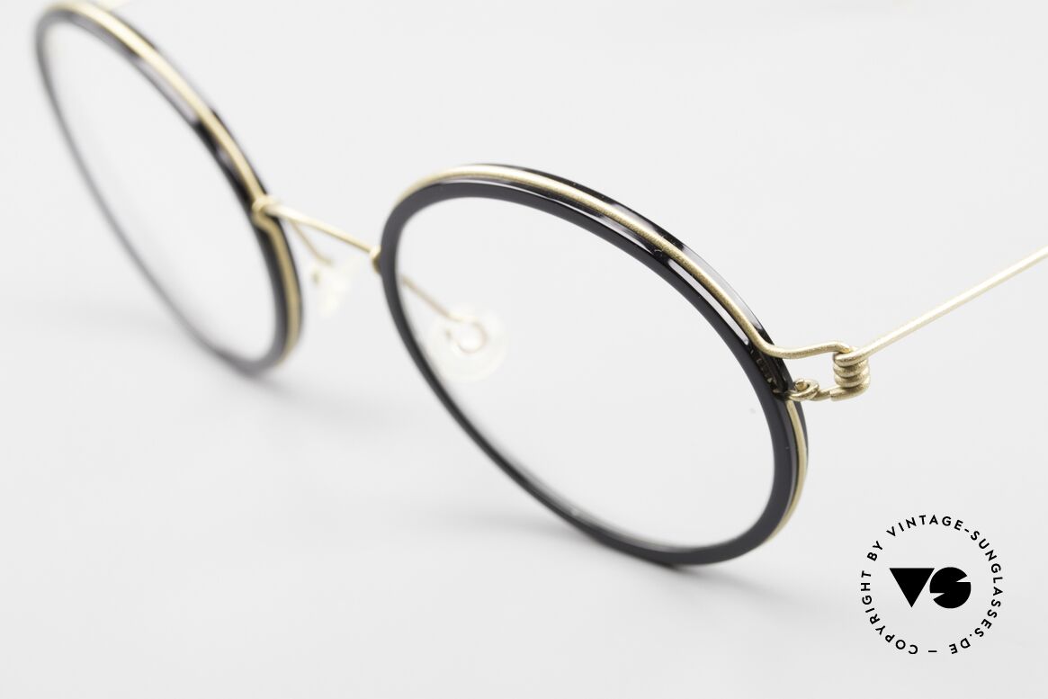 Lindberg Cameron 46 Air Titan Rim Round Titan Glasses Acetate, simply timeless, stylish and innovative: grade 'vintage', Made for Men and Women