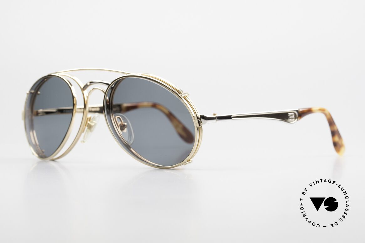 Bugatti 11948 Luxury Men's Glasses Clip On, no tear drop, no aviator, but just Bugatti shape, Made for Men