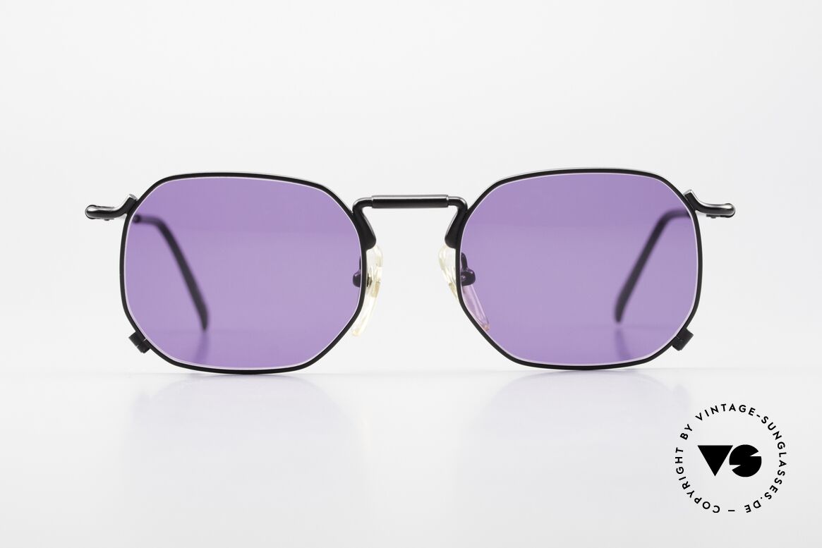 Jean Paul Gaultier 55-8175 Extraordinary Vintage Shades, extreme color contrast between frame and lenses, Made for Men and Women