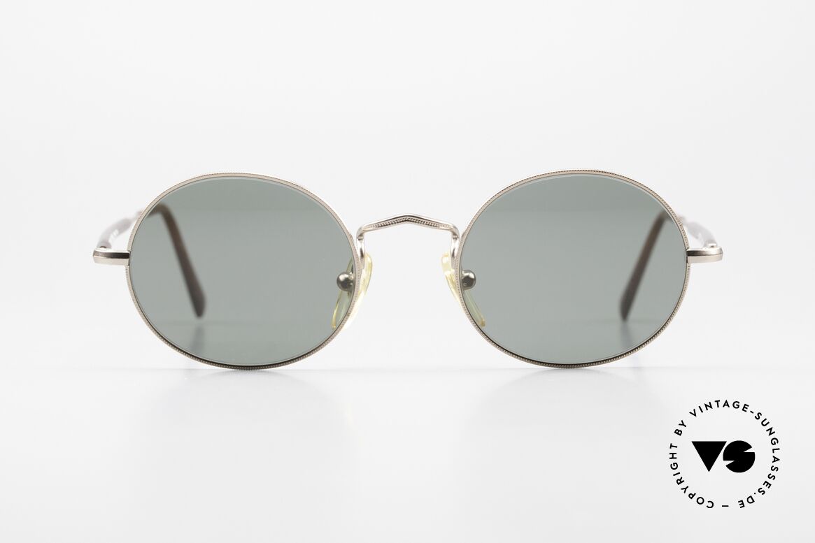 Giorgio Armani 172 No Retro 90s Oval Sunglasses, classic 'OVAL Design' in SMALL size (124mm width), Made for Men and Women