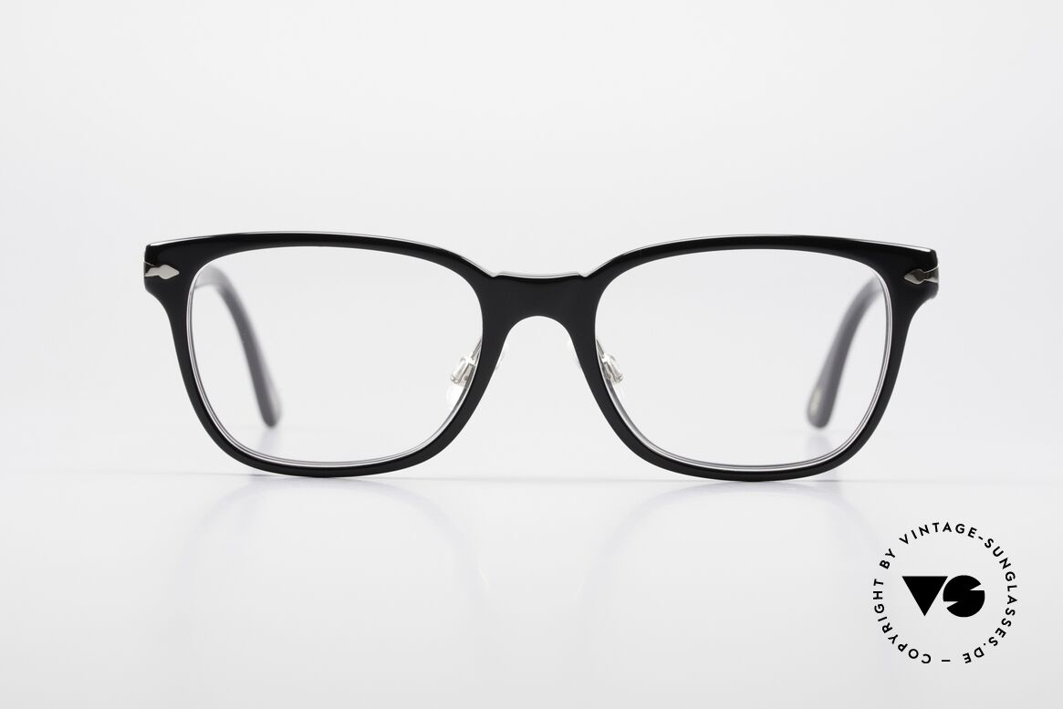 Persol 3003 Ladies Glasses Classic Black, Persol 3003: very elegant eyeglasses for women, Made for Women