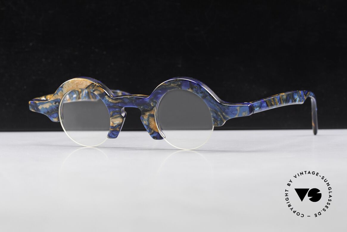 Proksch's A2 Futuristic Round 90's Eyeglasses, Size: medium, Made for Men and Women