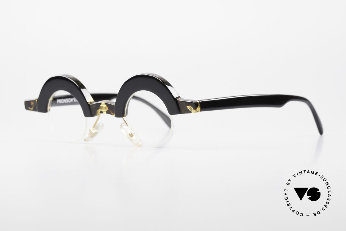 Proksch's A5 Crazy Round 90's Eyeglasses, futuristic design from back in the days (mid 90's), Made for Men and Women