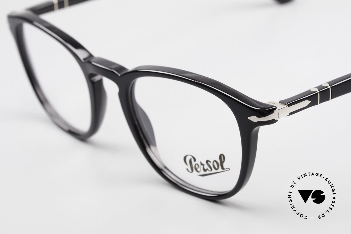 Persol 3143 Panto Designer Glasses Unisex, unworn (like all our classic PERSOL eyeglasses), Made for Men and Women