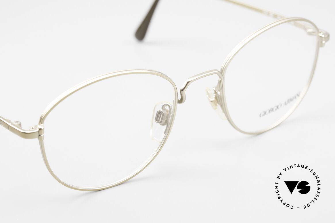 Giorgio Armani 174 Classic 80's Panto Eyeglasses, unworn rarity (like all our vintage Armani eyewear), Made for Men and Women