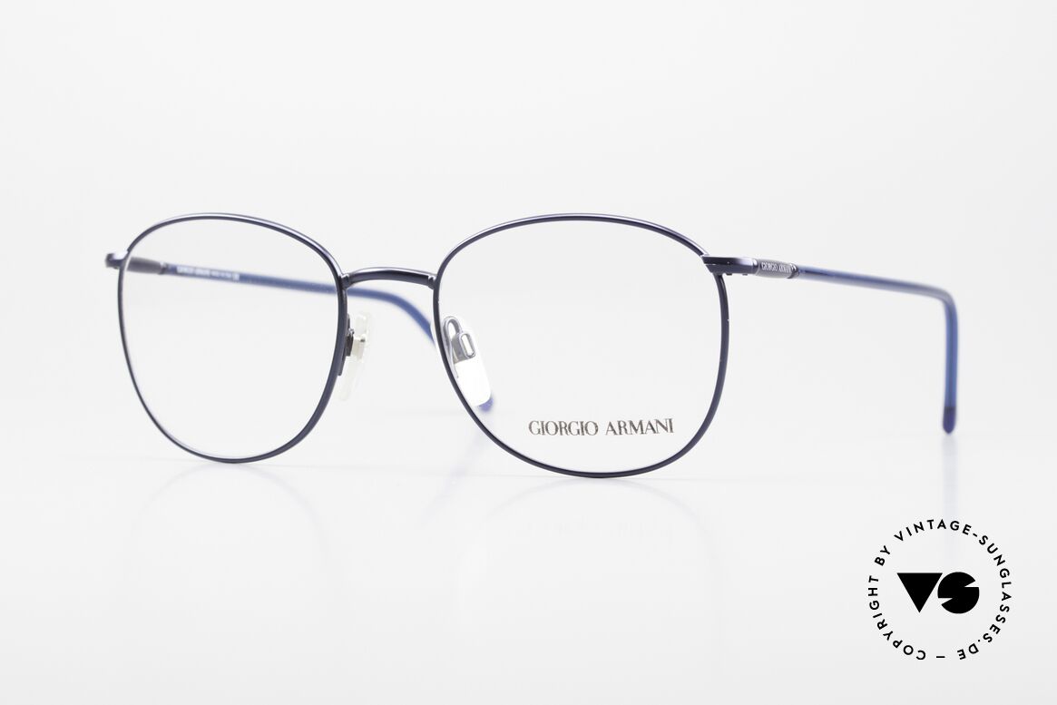 Giorgio Armani 1013 Old Square Panto Glasses 80's, old panto glasses by the fashion designer G.Armani, Made for Men