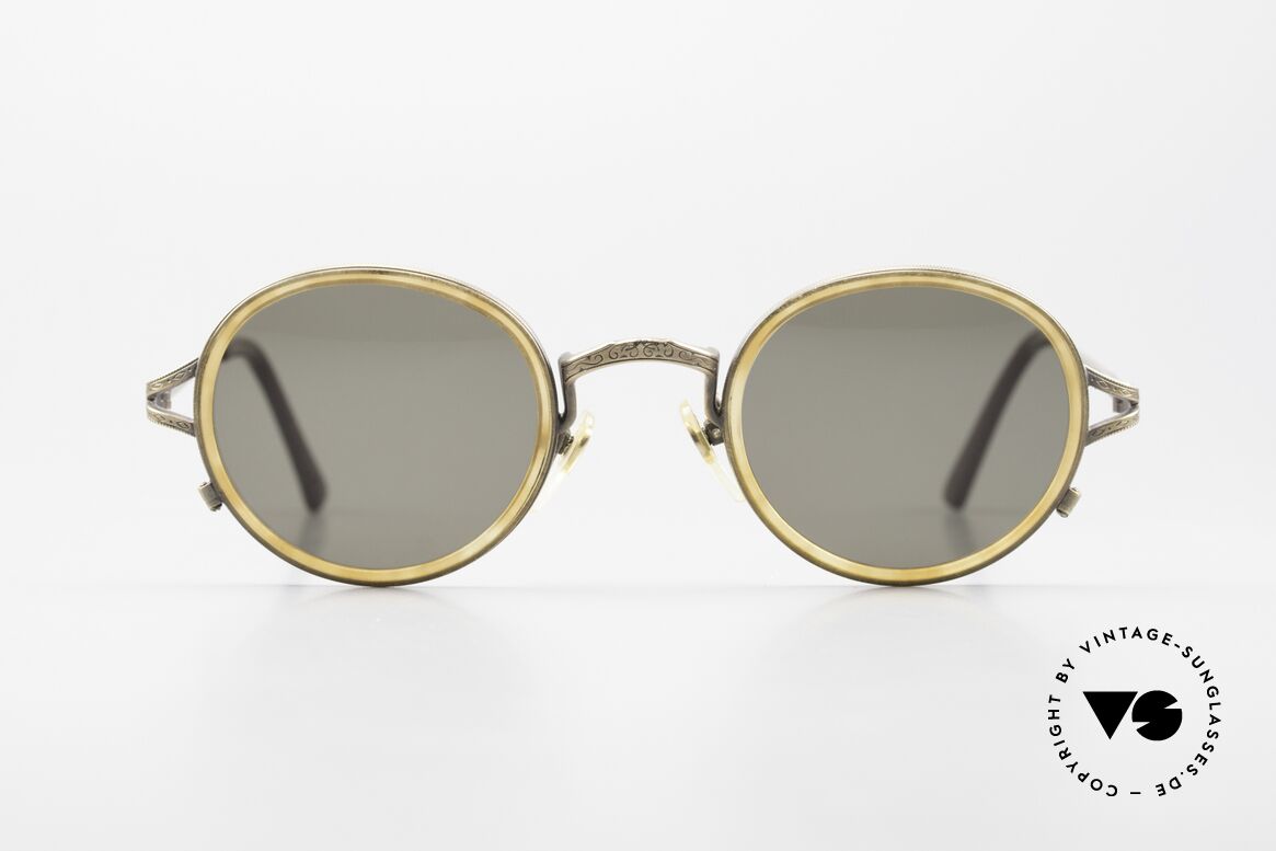Matsuda 2835 Round 90's Designer Shades, 90's vintage designer sunglasses by Matsuda, Japan, Made for Men and Women