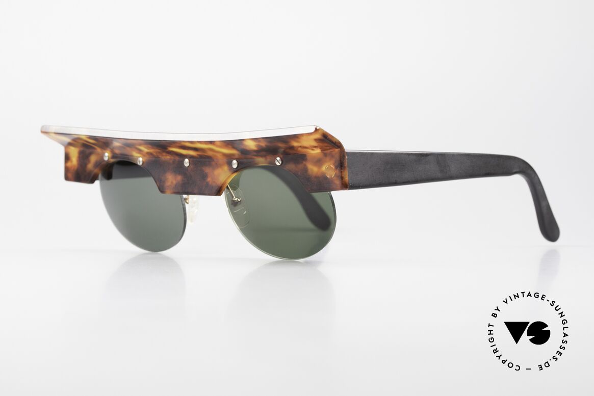 Design Maske Berlin Kappa Crazy Vintage Art Sunglasses, EYE-CATCHING: for individualists & character heads, Made for Men and Women