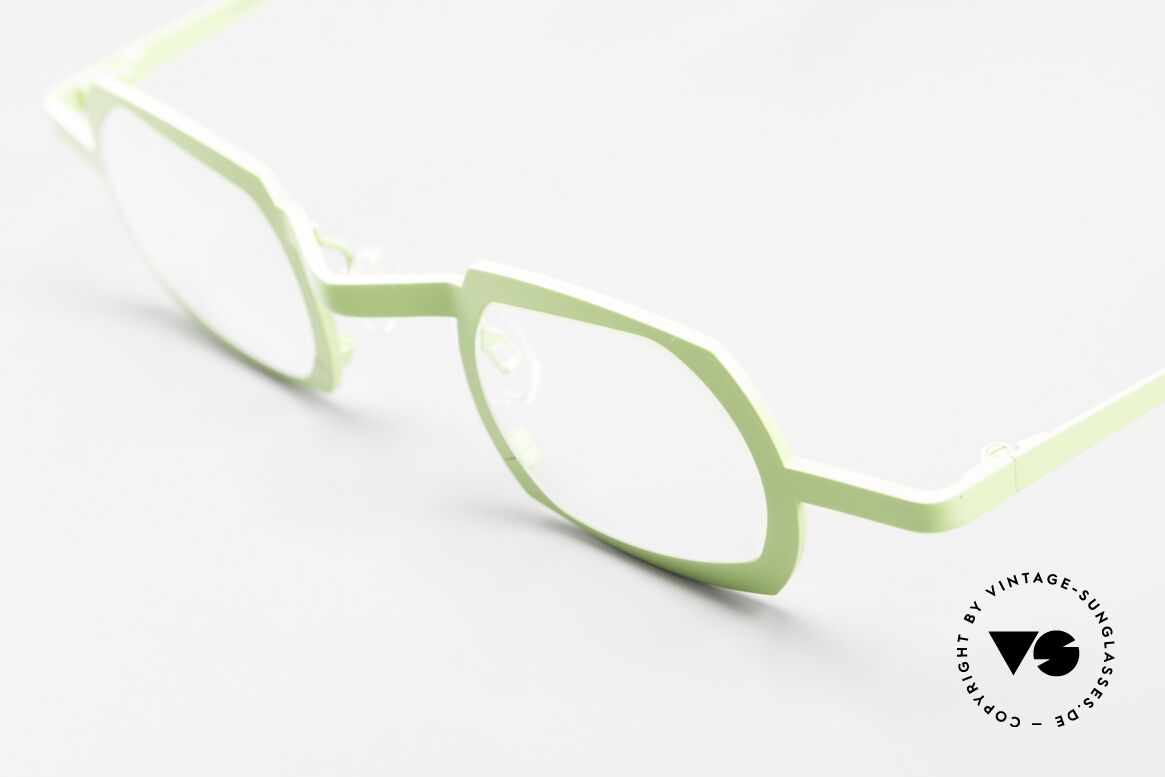 Theo Belgium Palm Beach Titanium Glasses Women & Men, unworn (like all our vintage Theo designer specs), Made for Men and Women