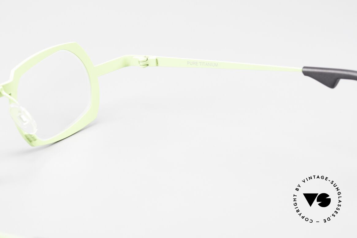 Theo Belgium Palm Beach Titanium Glasses Women & Men, Size: medium, Made for Men and Women