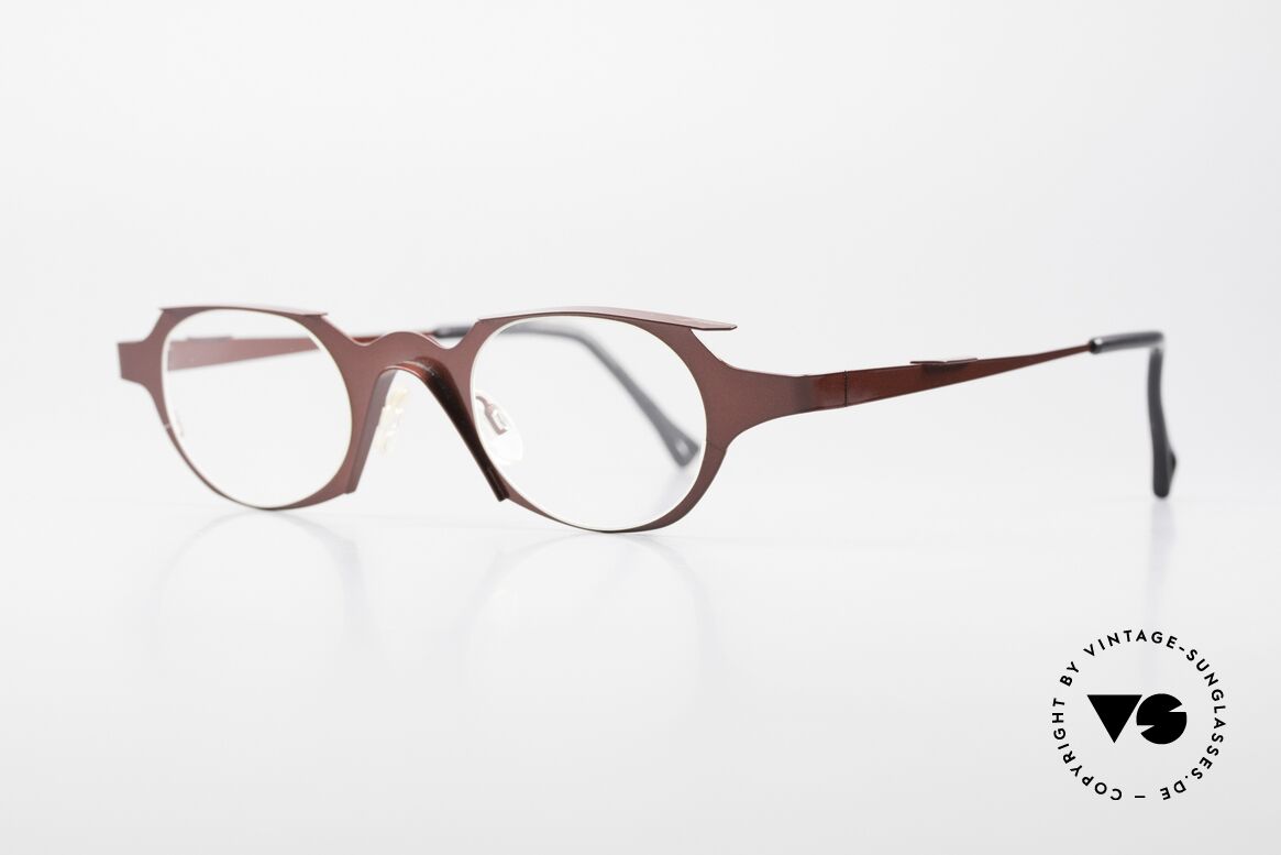 Theo Belgium Eye-Witness OB Ladies Eyeglasses Avant-Garde, the fancy 'Eye-Witness' series was launched in May '95, Made for Women