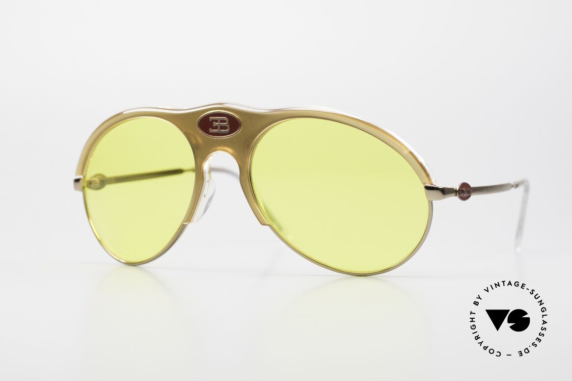 Bugatti 64901 Ultra Rare 70's Bugatti Classic, precious Bugatti vintage luxury sunglasses for men, Made for Men