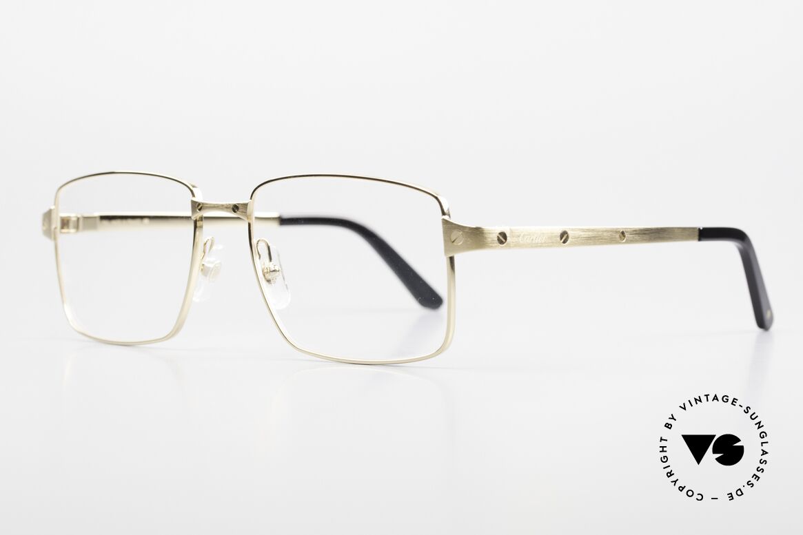Cartier Core Range CT0203O Classic Men's Luxury Glasses, precious original in a timeless design, top quality, Made for Men