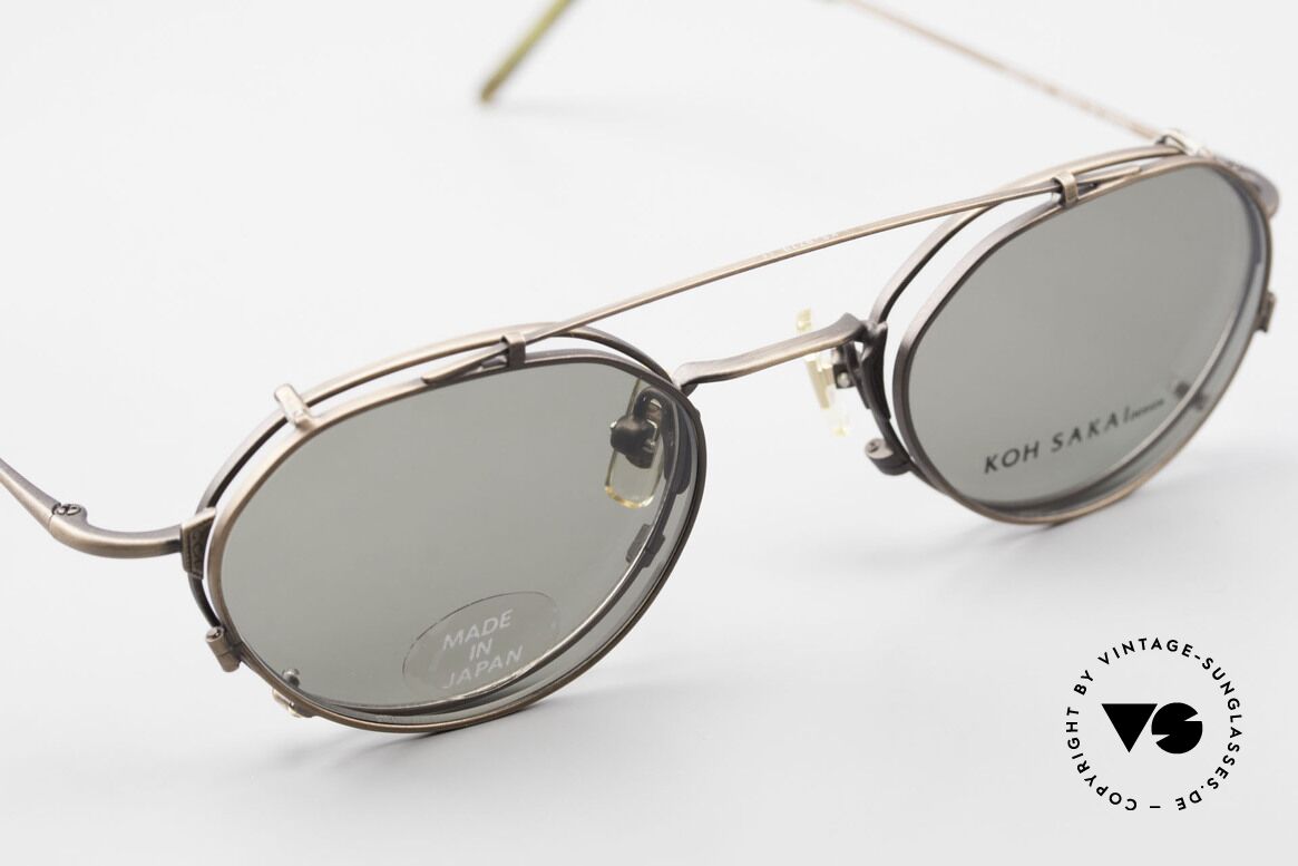 Koh Sakai KS9719 Vintage Frame Ladies & Gents, very interesting alloying in a kind of "antique bronze", Made for Men and Women