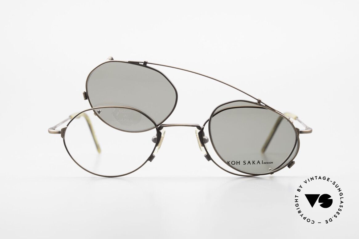 Koh Sakai KS9719 Vintage Frame Ladies & Gents, Size: small, Made for Men and Women
