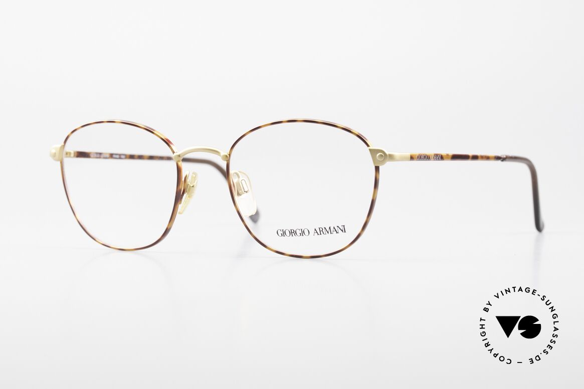 Giorgio Armani 168 Men's Eyeglasses 80's Vintage, vintage Giorgio Armani designer specs; size 50/18, Made for Men