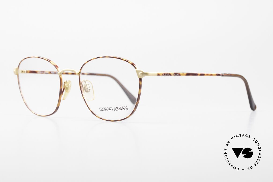 Giorgio Armani 168 Men's Eyeglasses 80's Vintage, sober, timeless style: suitable for many occasions, Made for Men