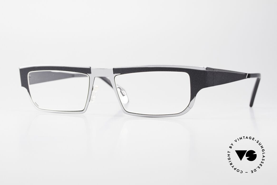 Theo Belgium Eye-Witness RB Striking Men's Eyeglasses 90's, striking men's glasses by Theo Belgium; designer frame, Made for Men