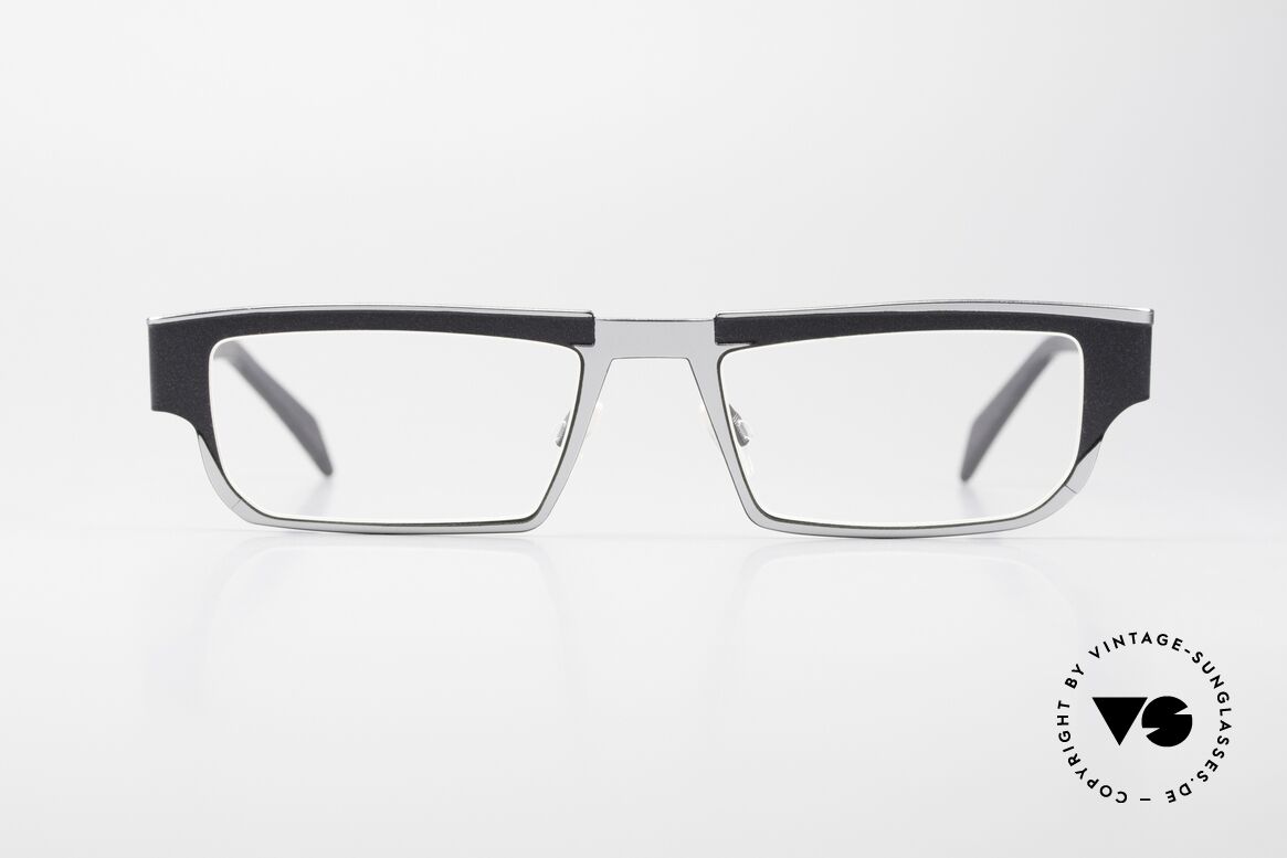 Theo Belgium Eye-Witness RB Striking Men's Eyeglasses 90's, very interesting model of the fancy Eye-Witness series, Made for Men