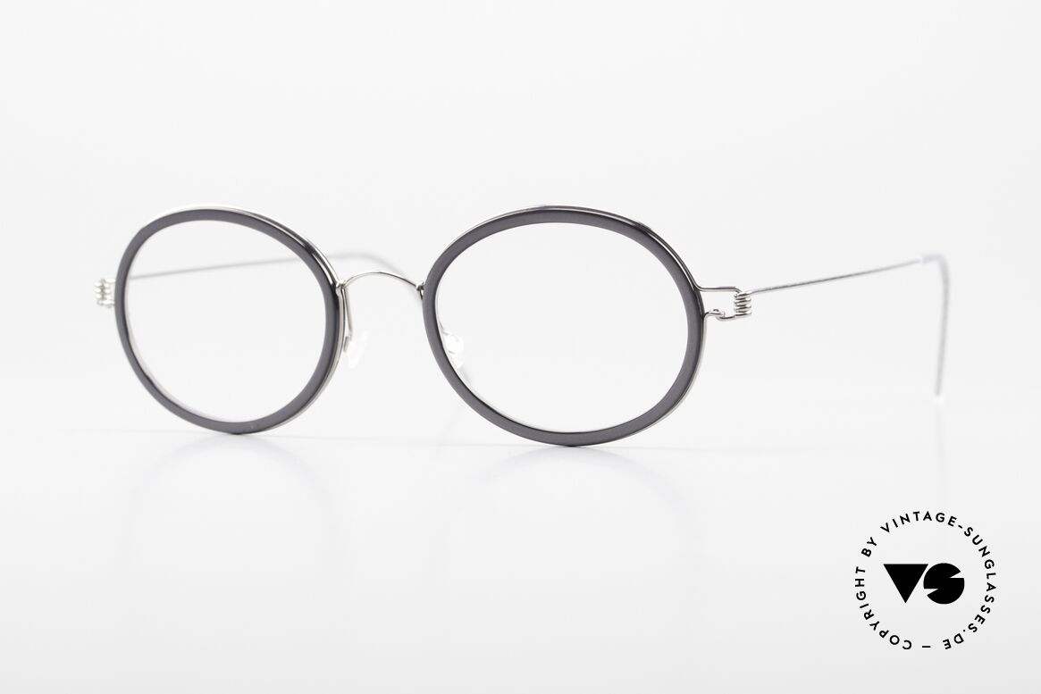 Lindberg Arthur Air Titan Rim Oval Titan Glasses Acetate, oval glasses of the LINDBERG Air Titanium collection, Made for Men and Women