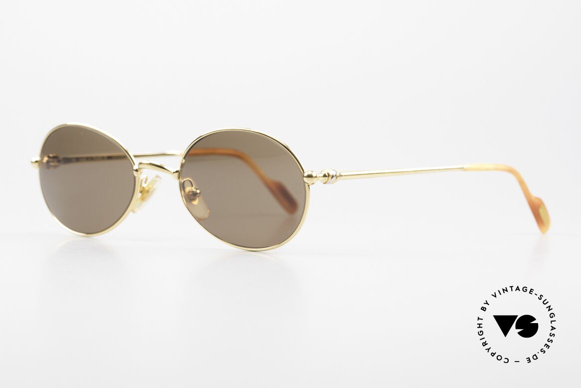 Cartier Saturne Oval 90's Luxury Sunglasses, Saturn: Ancient Roman god & planet in the Solar System, Made for Men and Women