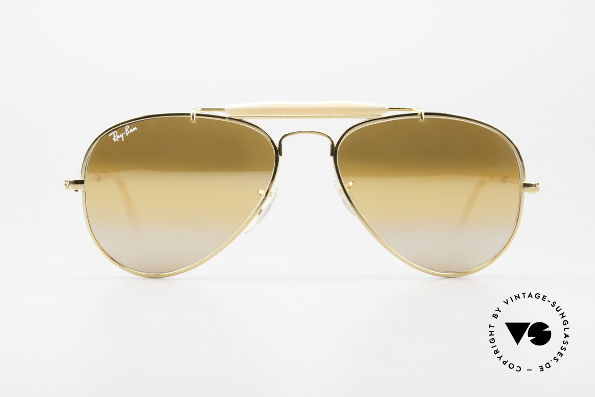 Ray Ban Outdoorsman 56 B&L USA Luxottica Italy Hybrid, ORIGINAL RAY-BAN Outdoorsman sunglasses, unisex, Made for Men and Women