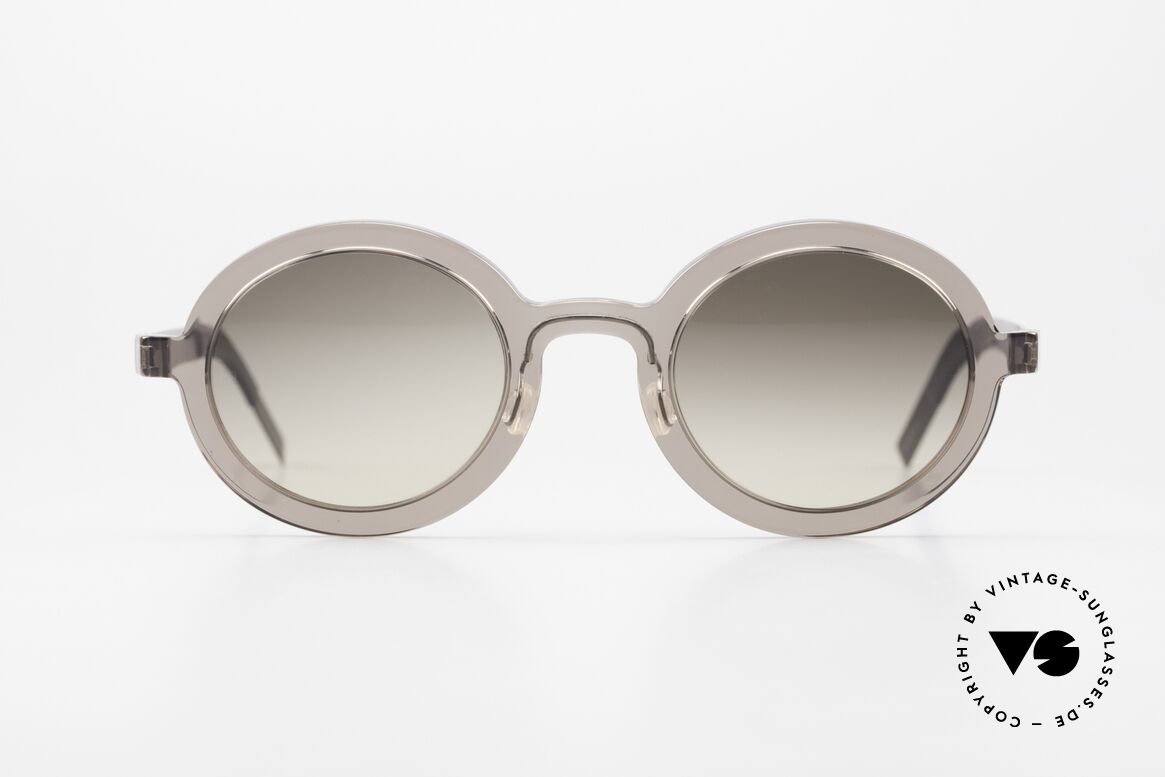 Lindberg 8570 Acetanium Round Oval Sunglasses Unisex, LINDBERG Acetanium sunglasses; in size 46-23, 135, Made for Men and Women
