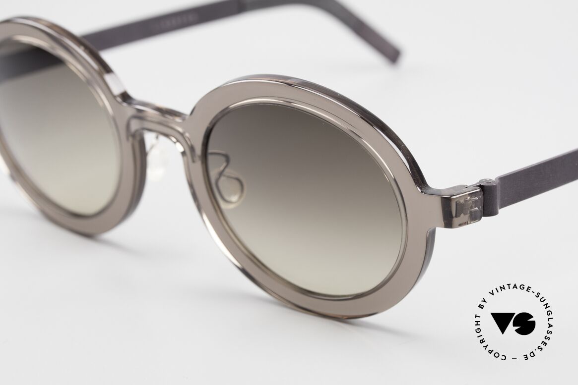 Lindberg 8570 Acetanium Round Oval Sunglasses Unisex, simply timeless, stylish & innovative: grade 'vintage', Made for Men and Women